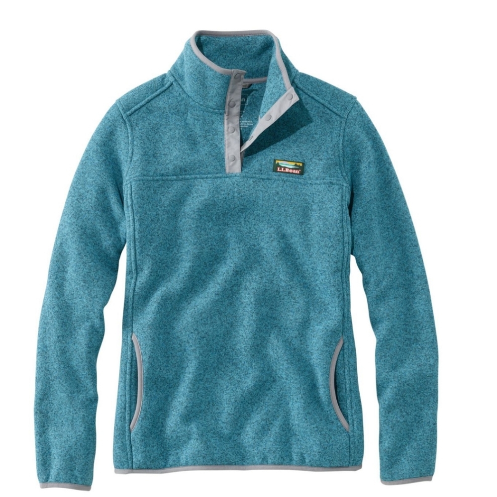 L.L.Bean Sweater Fleece Pullover - Picture 1 of 6